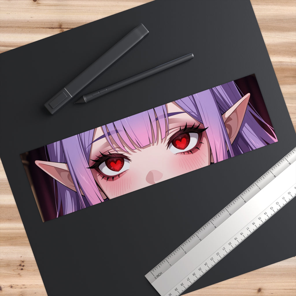 Anime Succubus Eyes Bumper Sticker