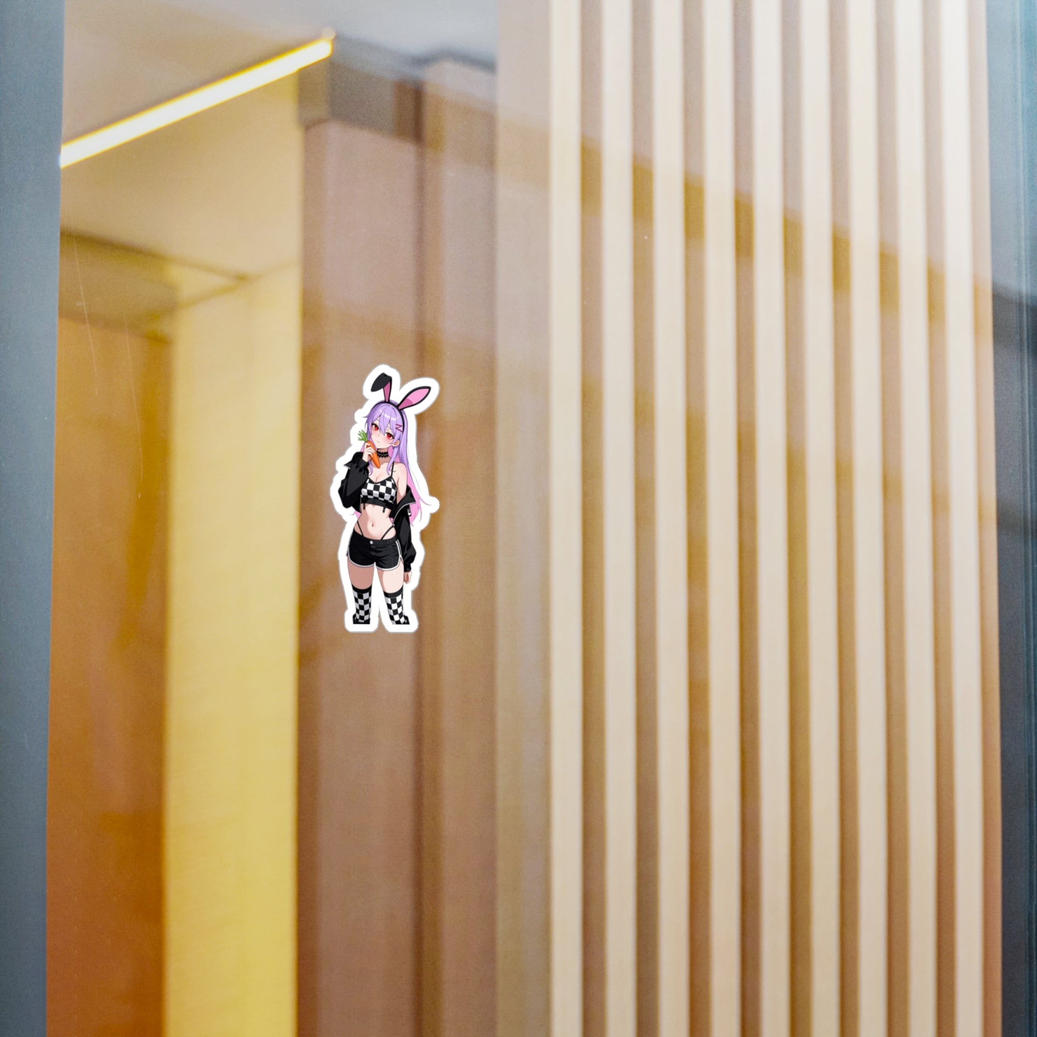 Anime Bunny Girl Vinyl Sticker Waifu