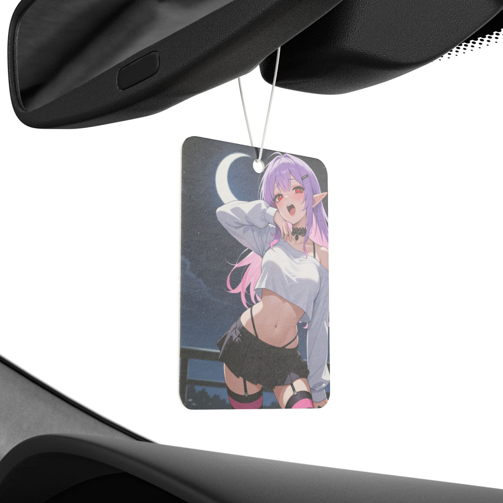 Anime Moonlit Girl Car Air Freshener