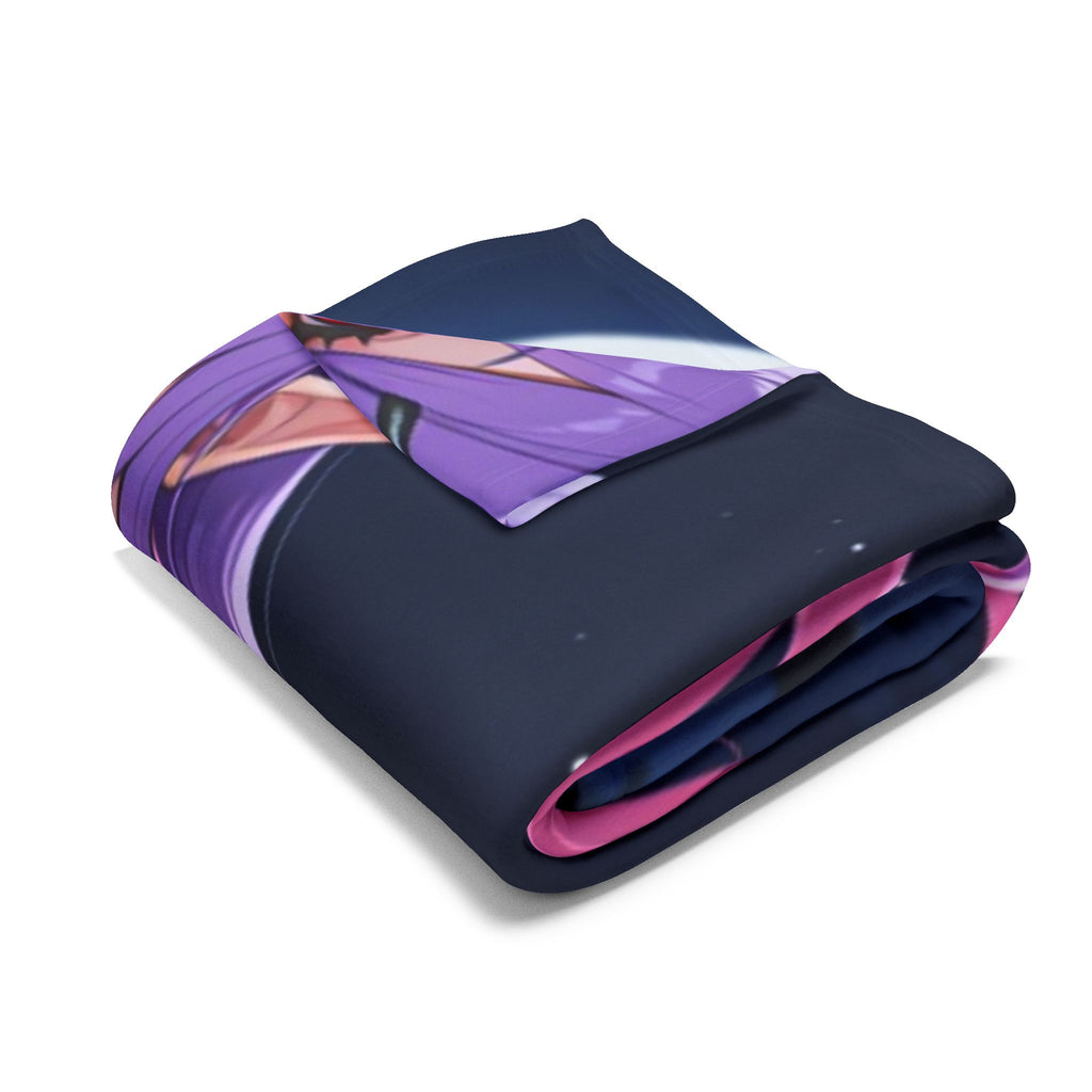 Feral Anime Girl Fleece Blanket