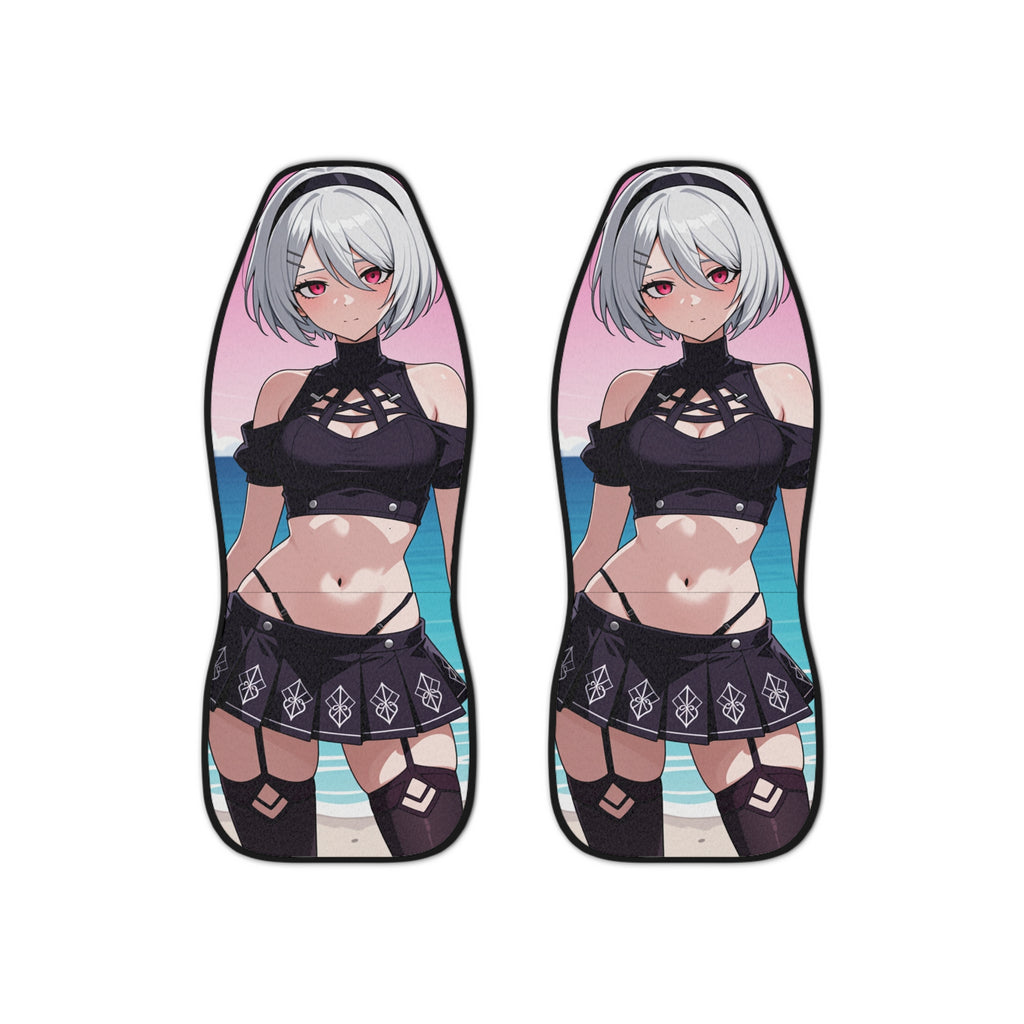 Anime 2B Waifu Car Seat Covers