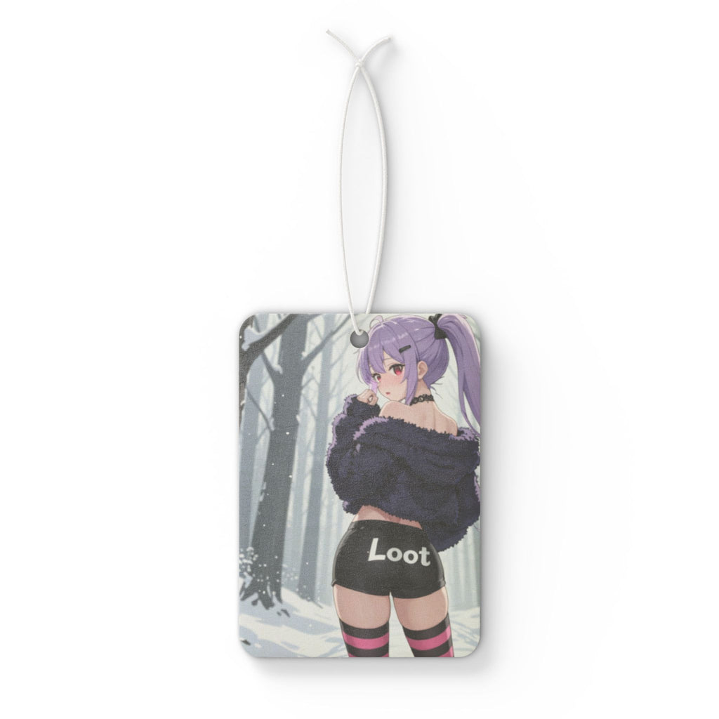 Anime Gothic Girl Car Air Freshener Winter