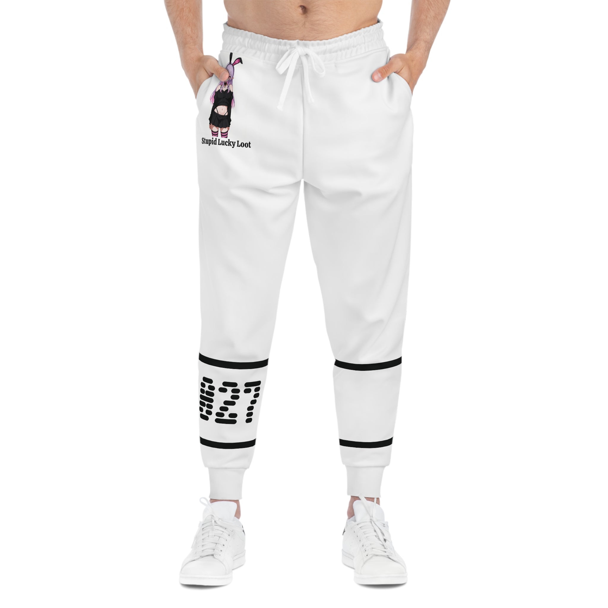 Anime Bunny Joggers Lucky No.27
