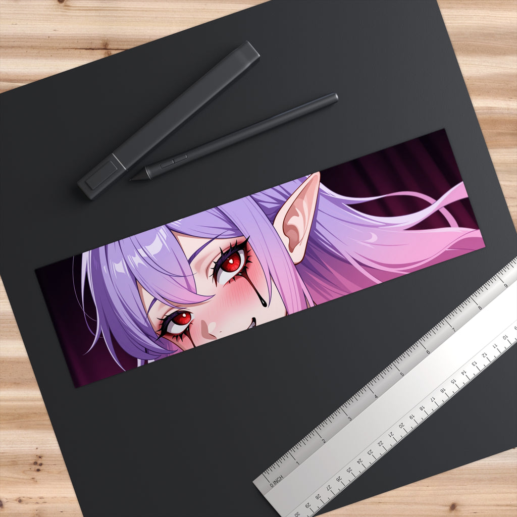 Anime Vampire Elf Peeker Sticker