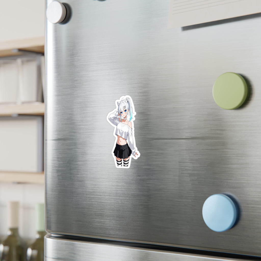 Anime Neko Girlfriend Vinyl Sticker