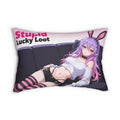 Anime Lounging Bunny Girl Lumbar Pillow