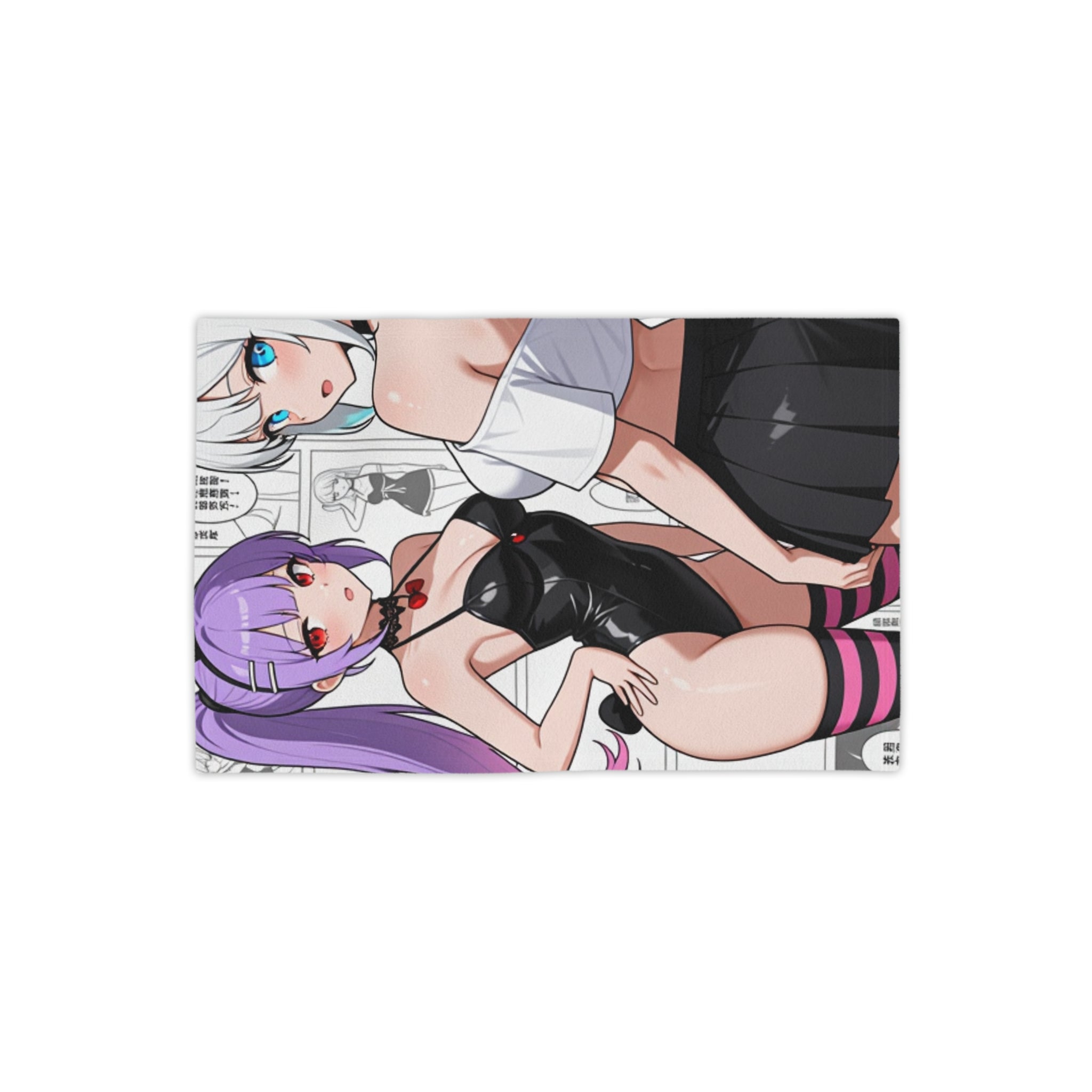 Anime Girl Beach Towel – Cute Ecchi Swimwear Design
