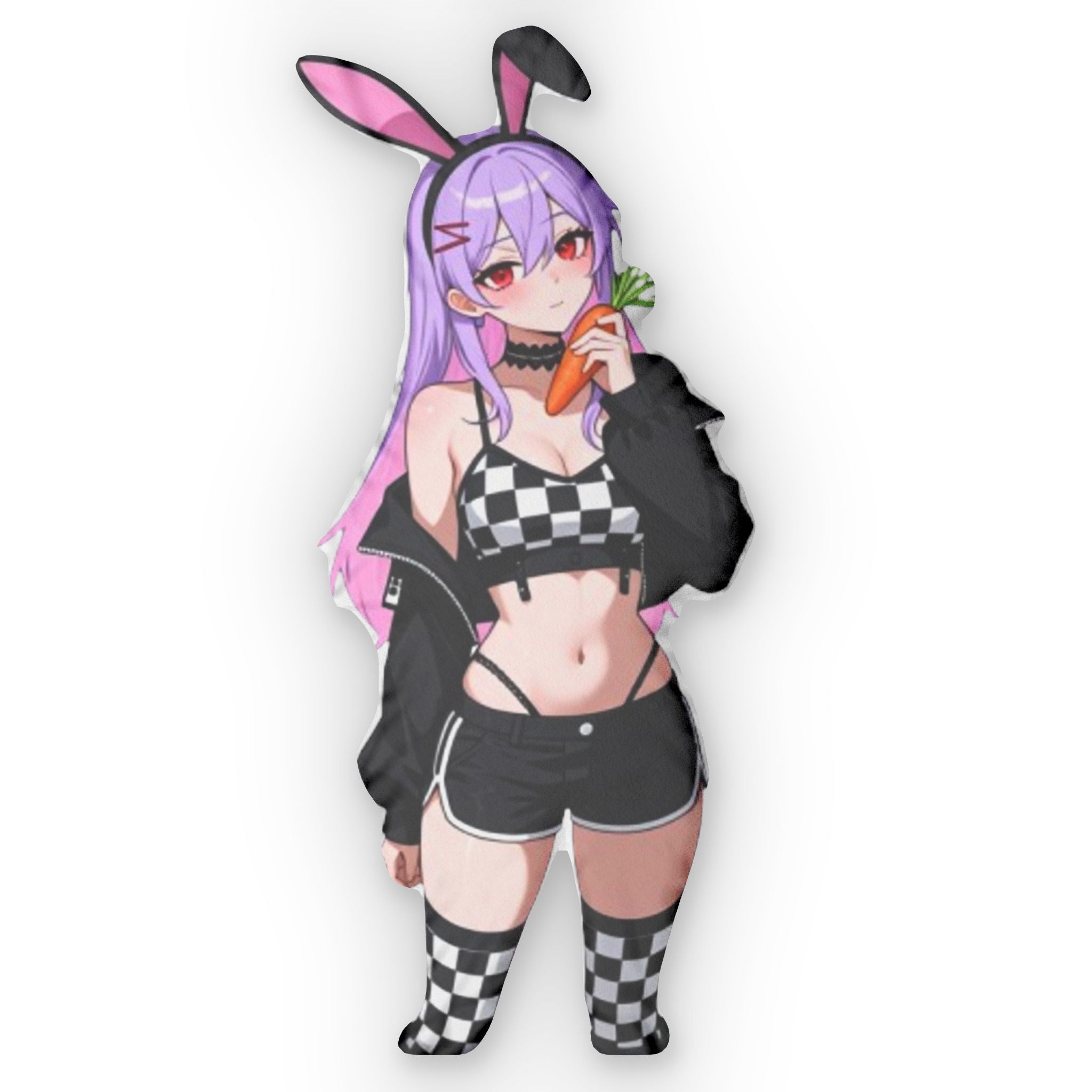 Anime Bunny Girl Character Mini Pillow