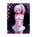 Anime Matte Vertical Posters - Elf in Flower Garden