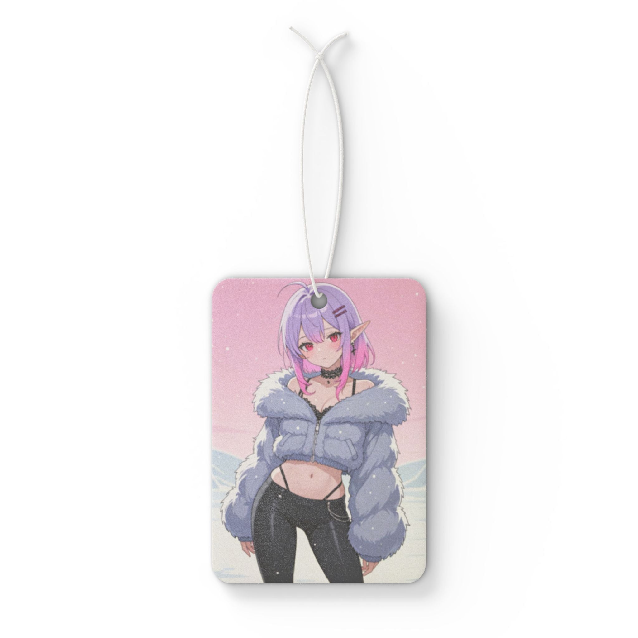 Pink Aesthetic Vaporwave Waifu Air Freshener