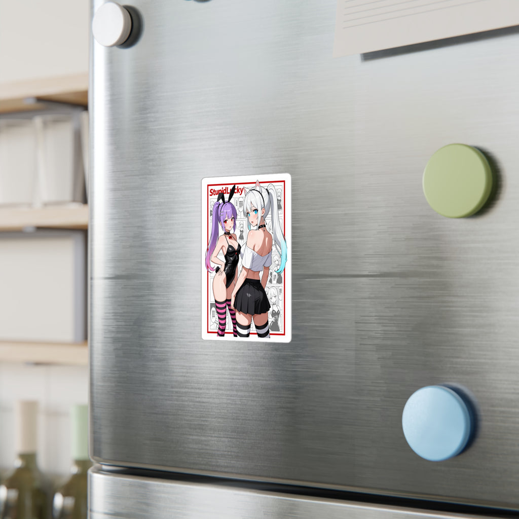 Anime Girls Vinyl Sticker Manga Style