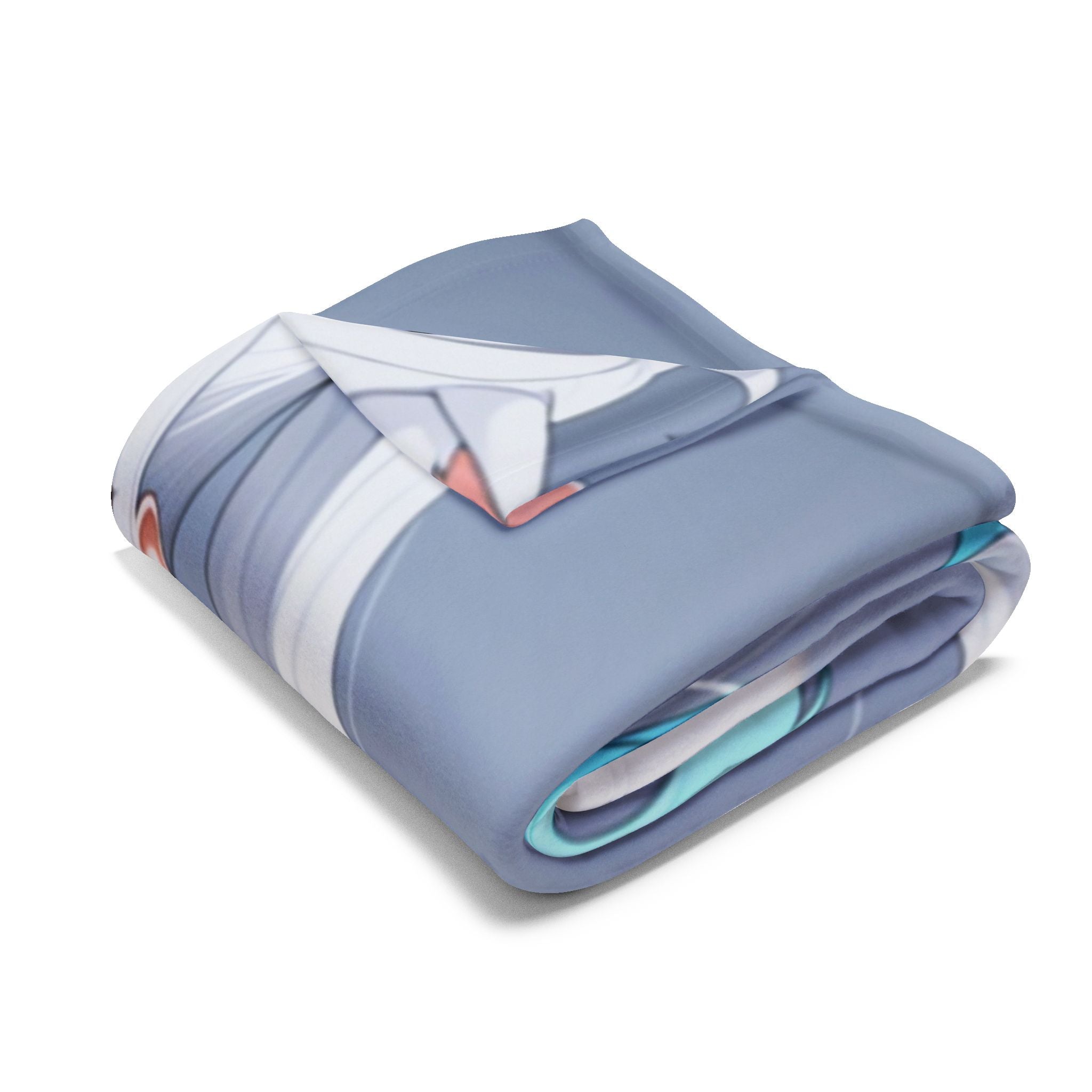 Purrfect Anime Catgirl Fleece Blanket