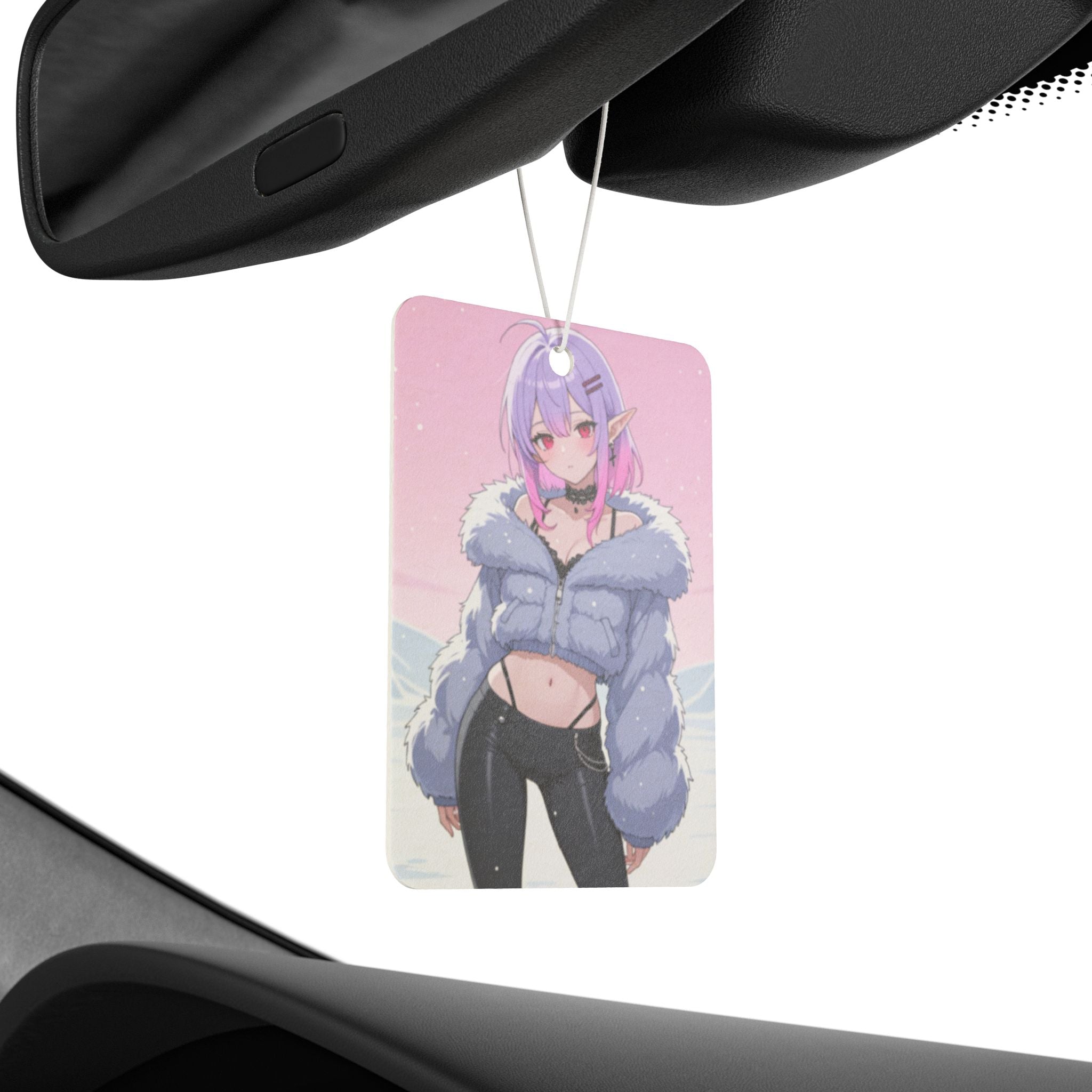 Pink Aesthetic Vaporwave Waifu Air Freshener