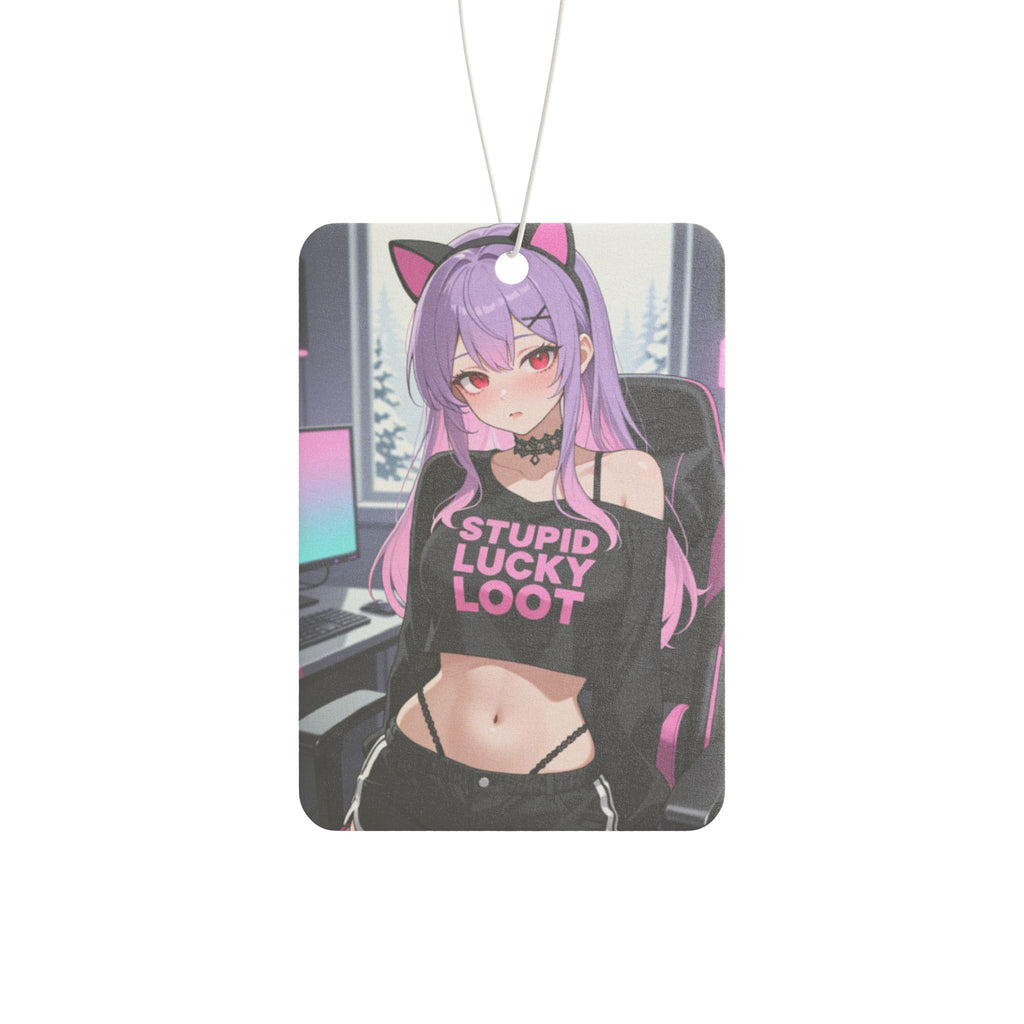 Anime Neko Girl Car Air Freshener