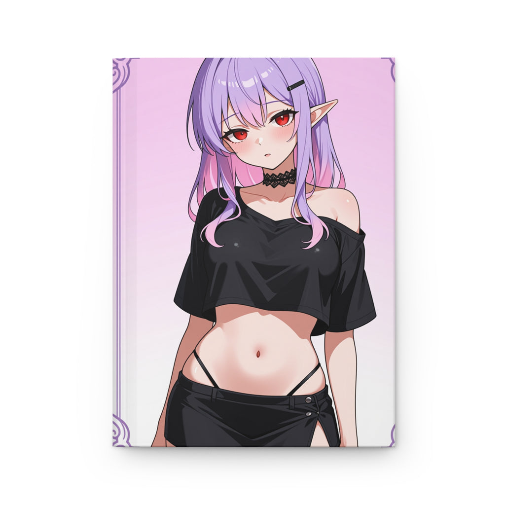 Purple-Haired Waifu Notebook