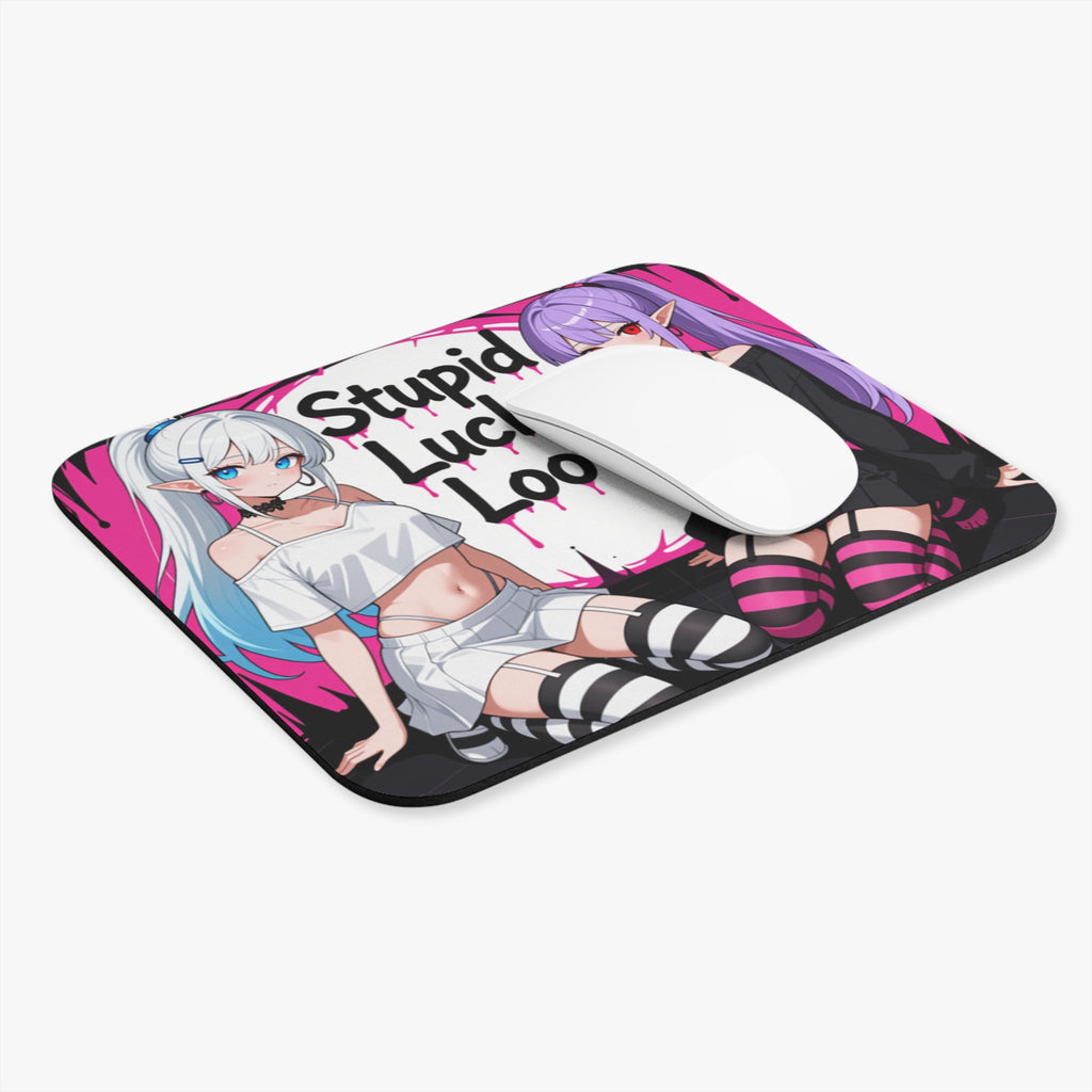 Anime Goth Girls Mouse Pad