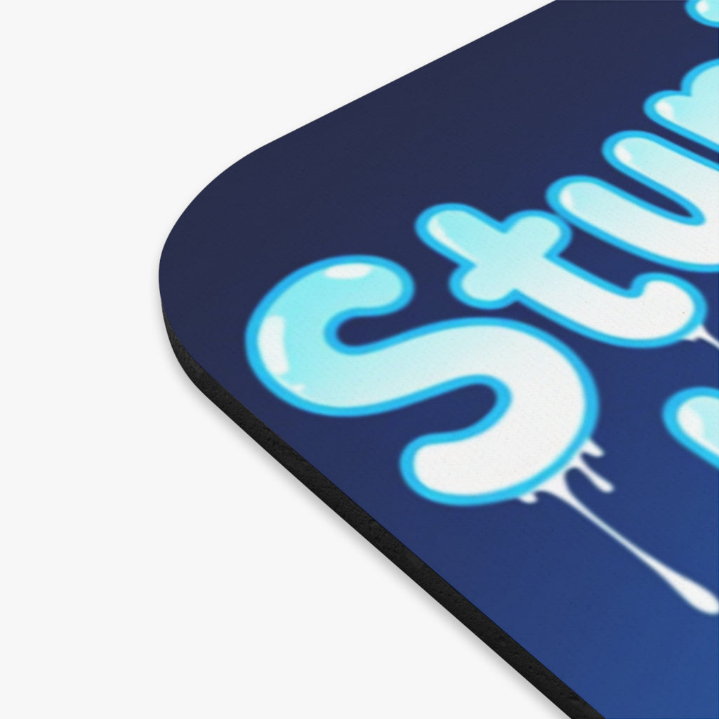 Kneeling Anime Girl Mouse Pad