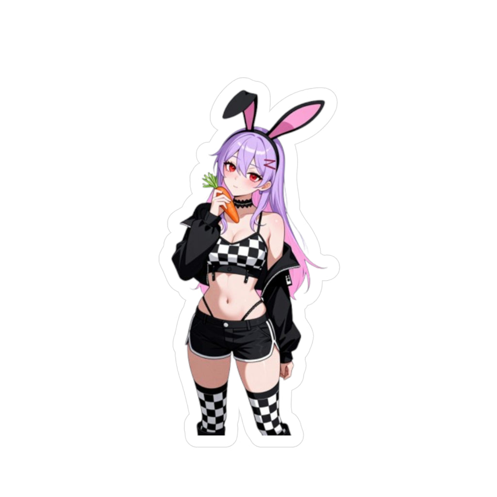 Anime Bunny Girl Vinyl Sticker Waifu