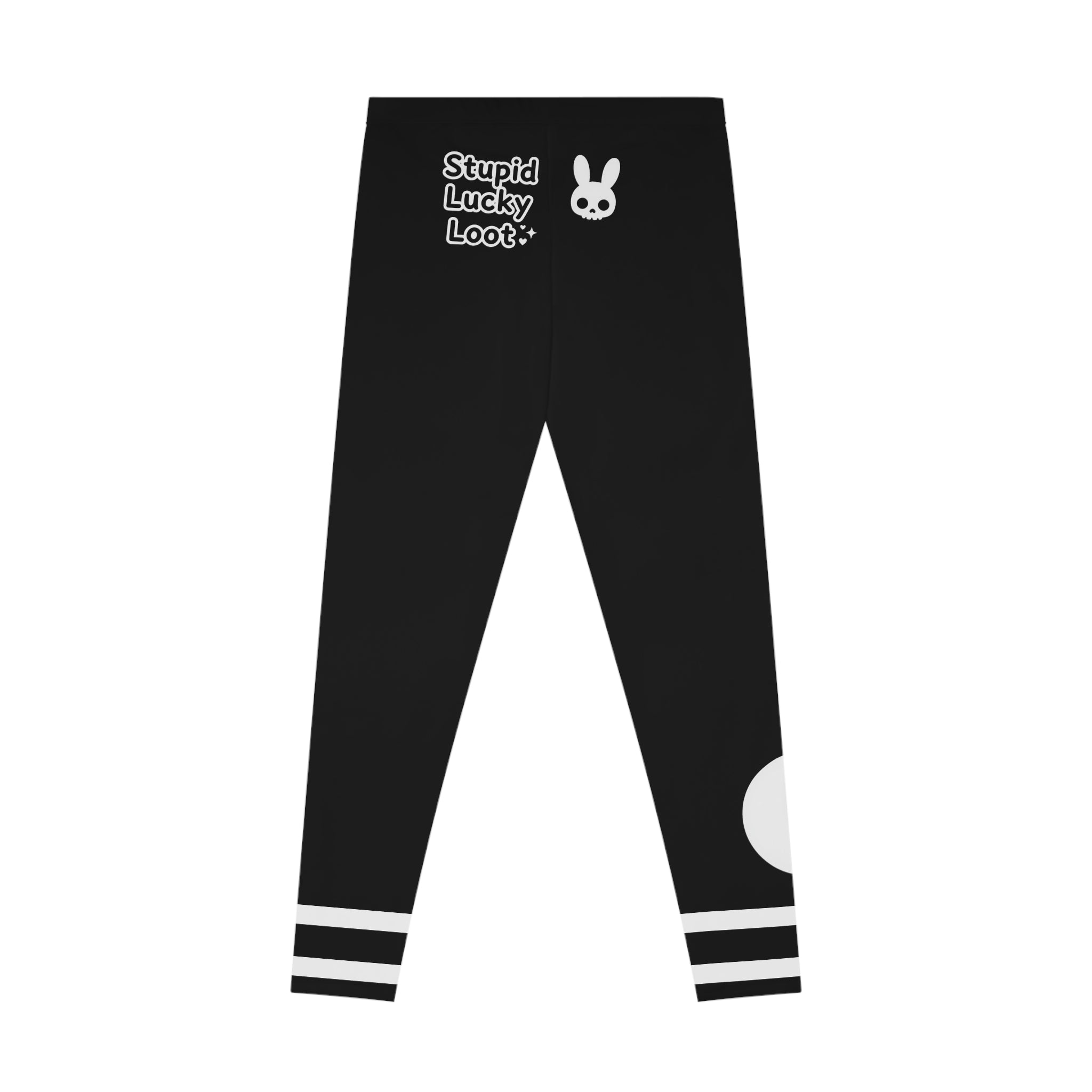Black Bunny Moon Leggings