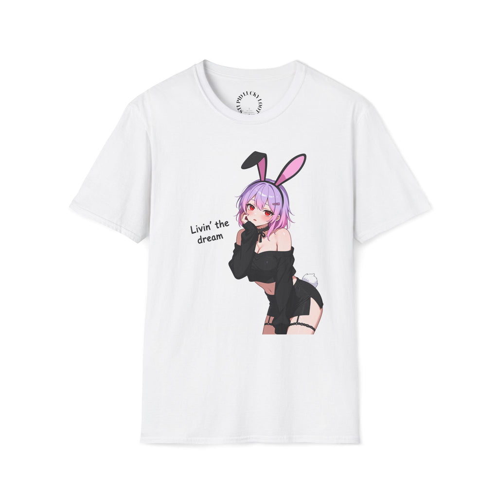 "Livin' the Dream" Cute Kawaii Graphic Tee