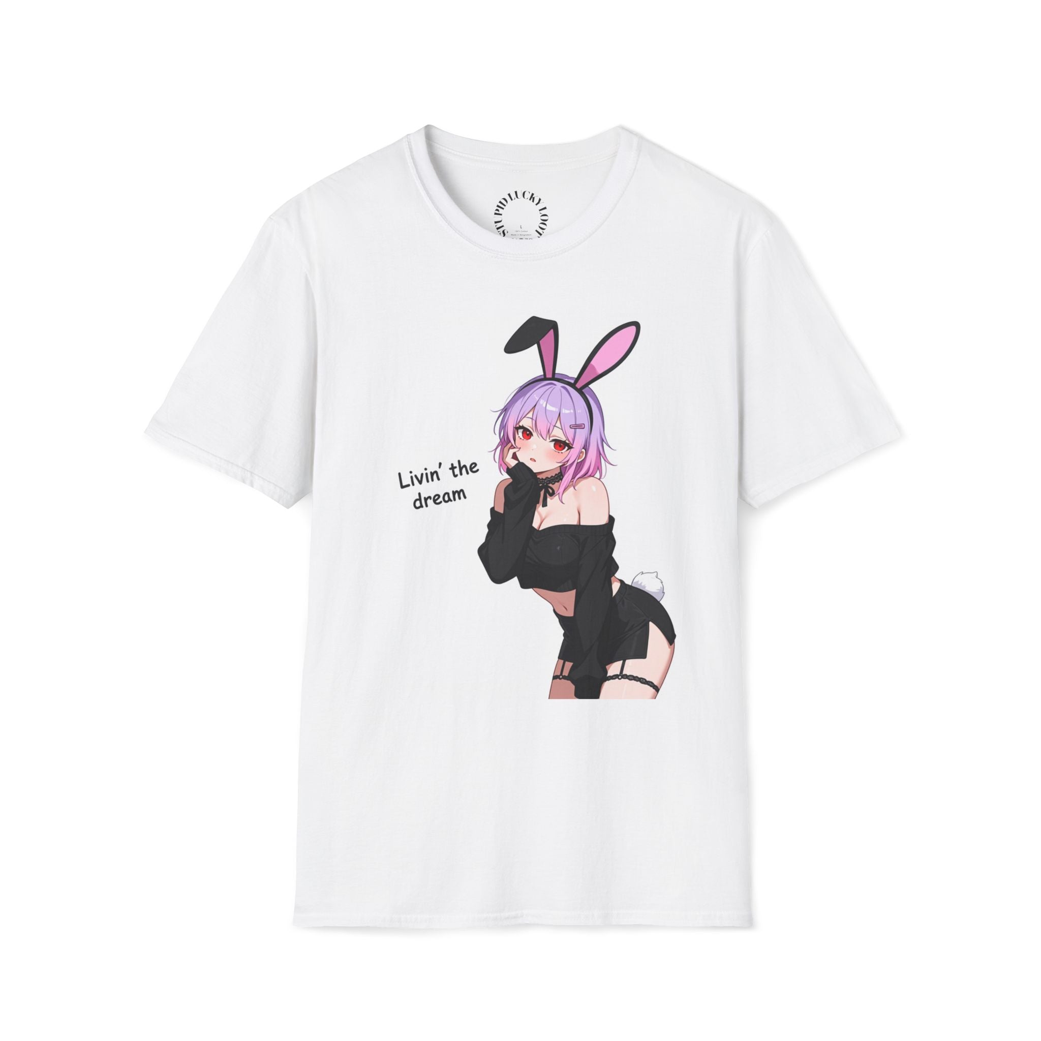 "Livin' the Dream" Cute Kawaii Graphic Tee