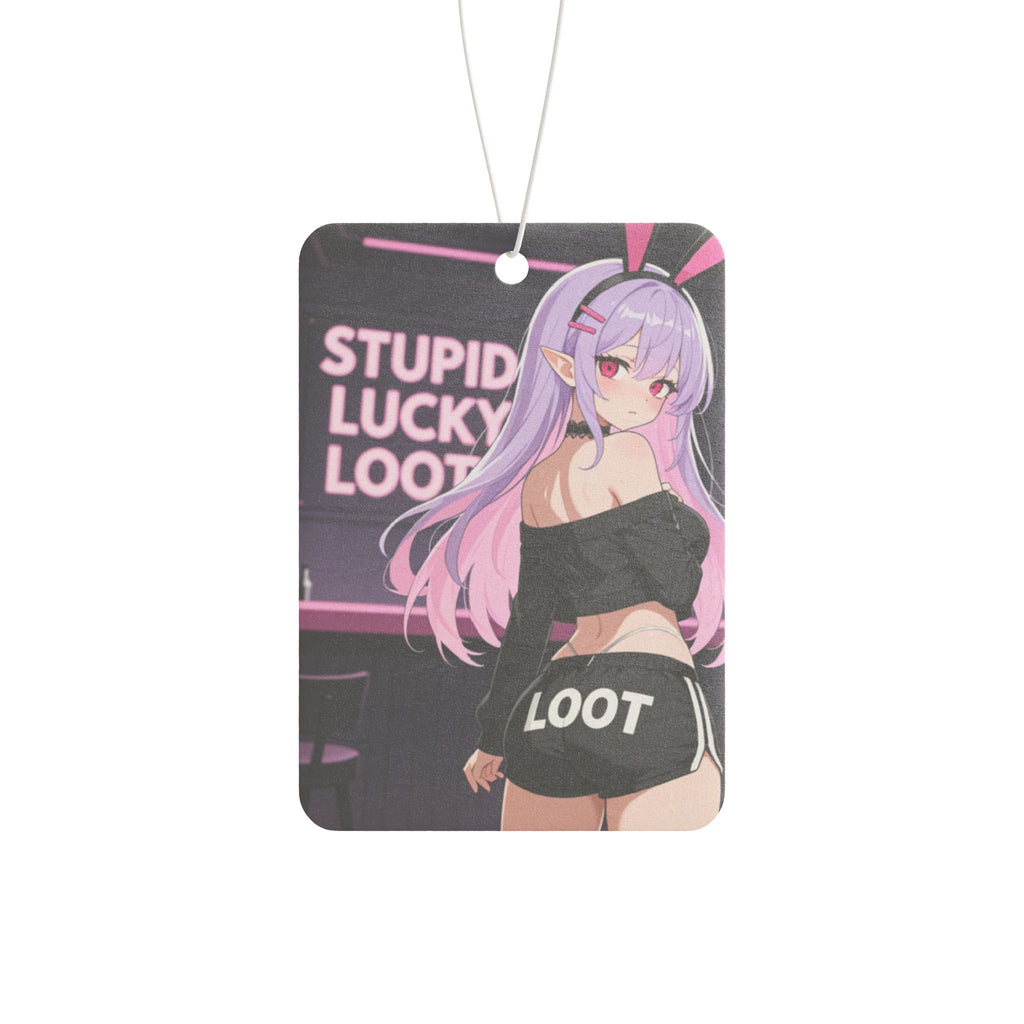 Cute Bunny Girl Anime Car Air Freshener