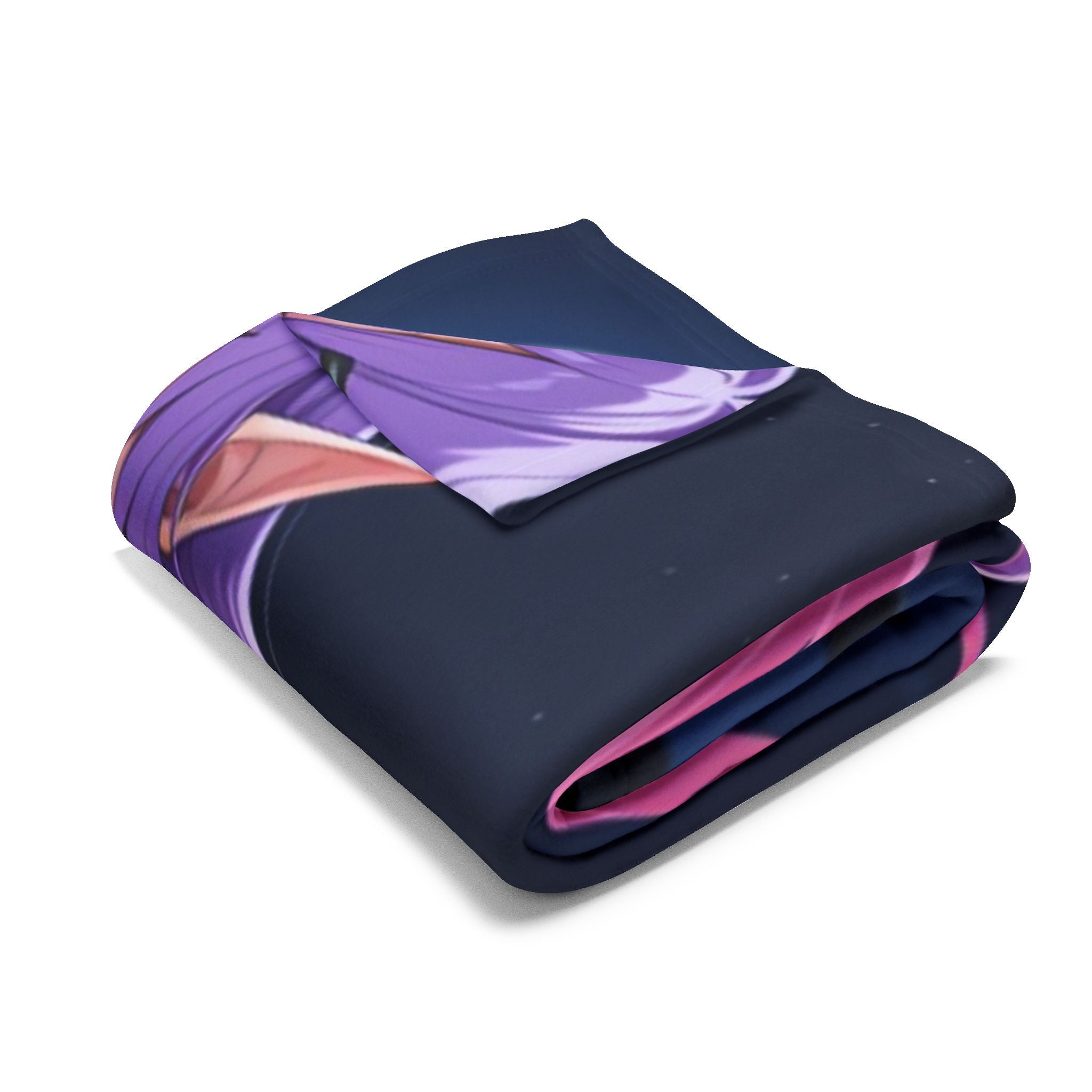 Feral Anime Girl Fleece Blanket