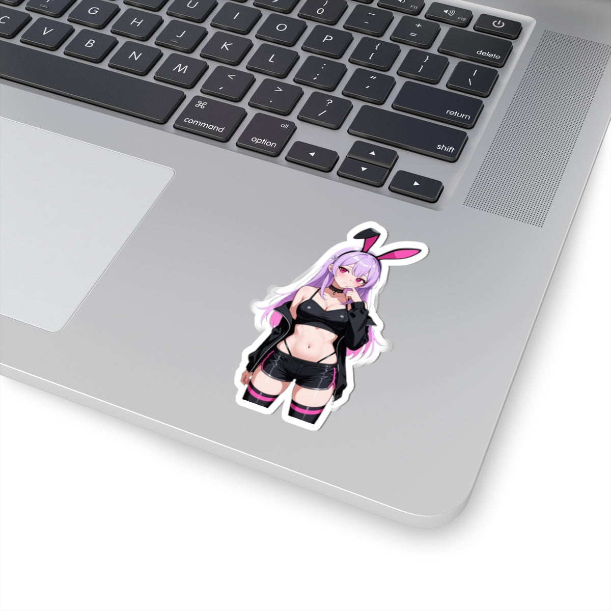 Kawaii Anime Bunny Girl Kiss-Cut Sticker