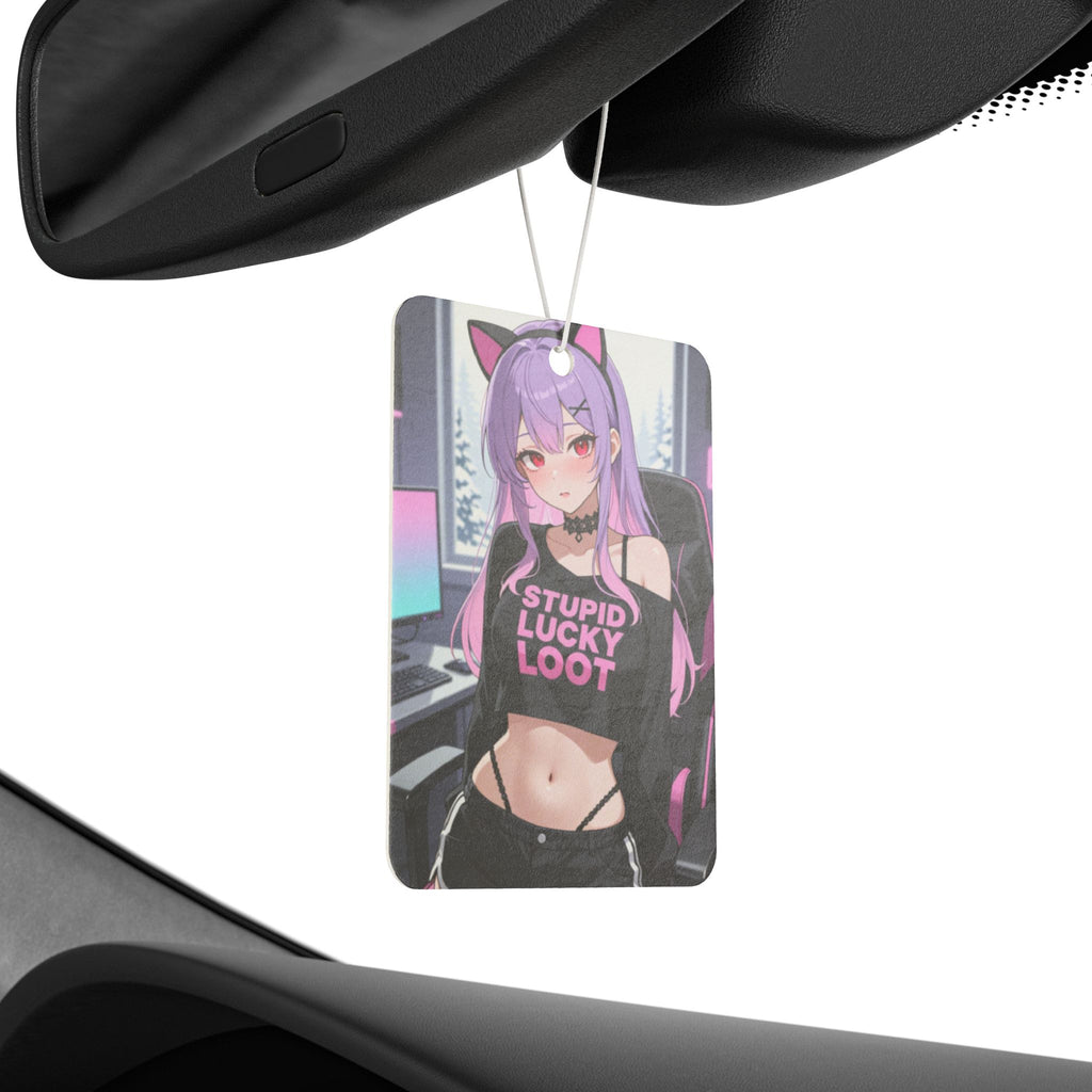 Anime Neko Girl Car Air Freshener