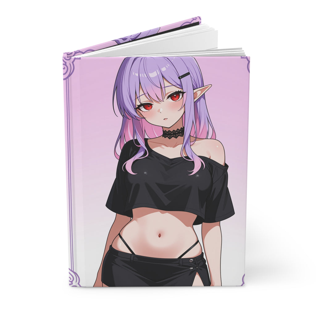 Purple-Haired Waifu Notebook