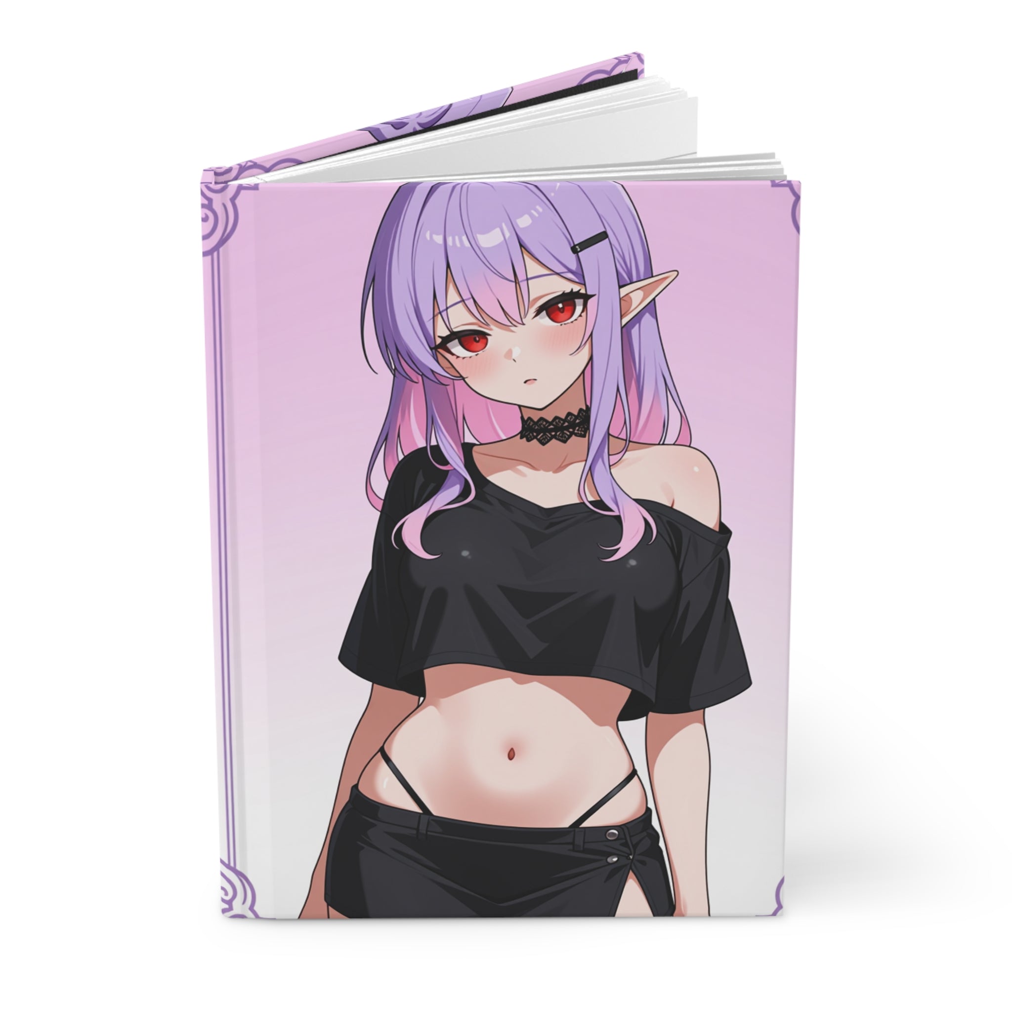 Purple-Haired Waifu Notebook