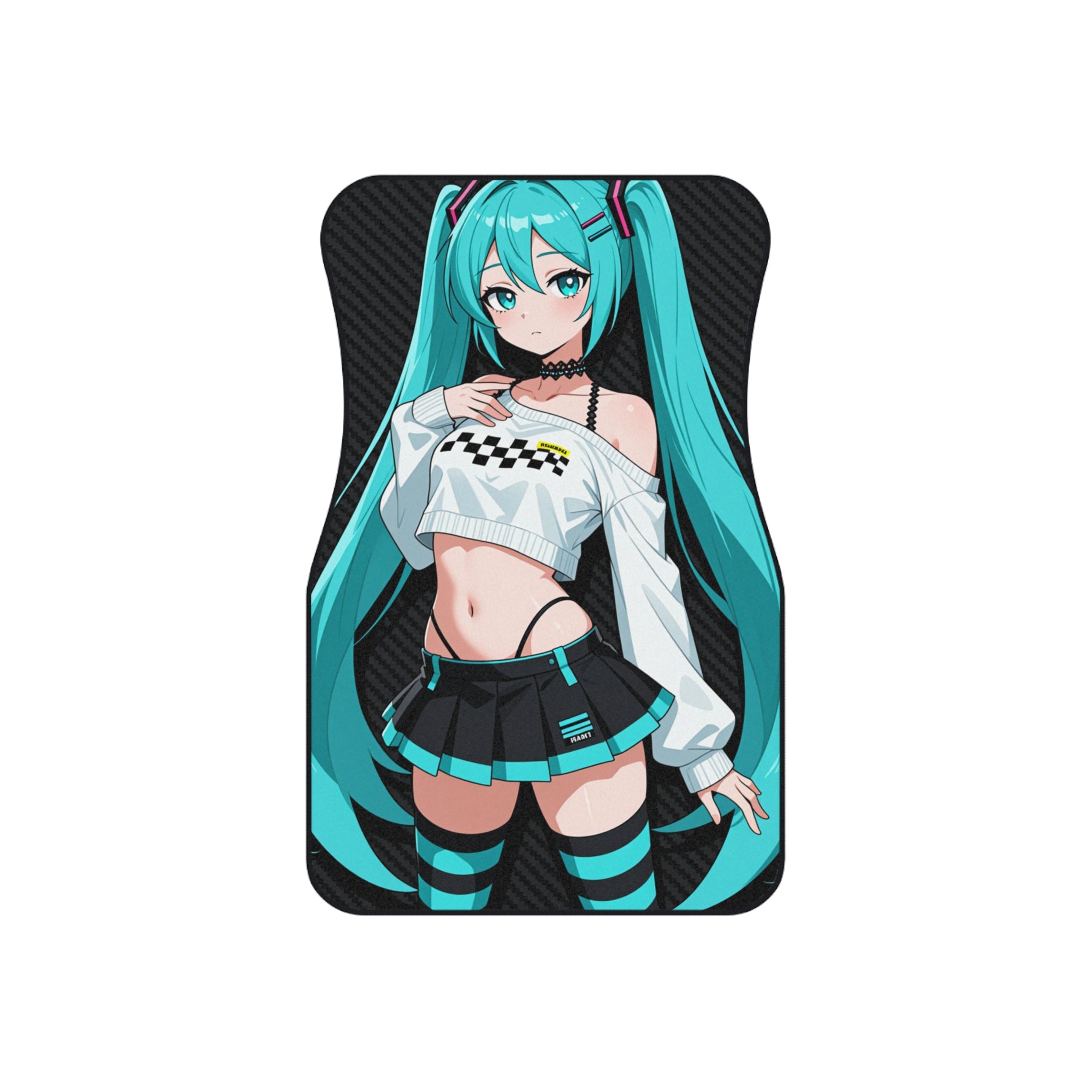 Miku Racing Girl Car Mats (2x Front)