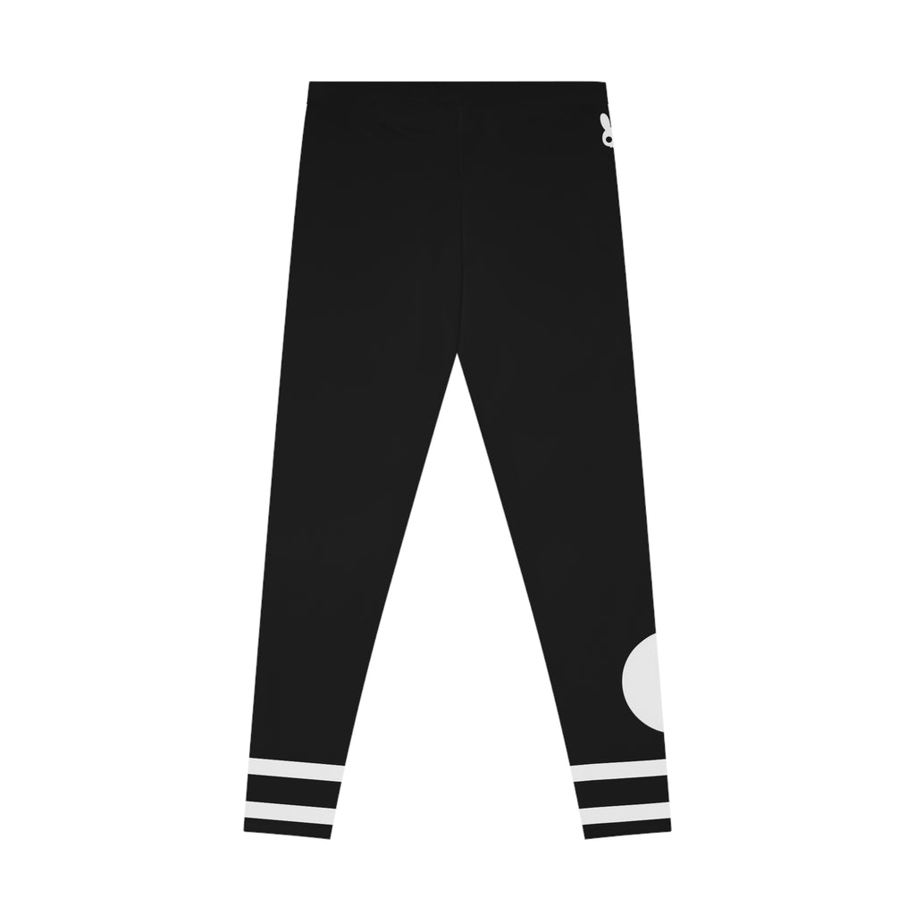 Black Bunny Moon Leggings — Yoga Leggings