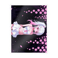pink garden elf anime sticker