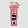 Waifu Anime "Shake It Harder" Pink Gym Bottle | 20oz