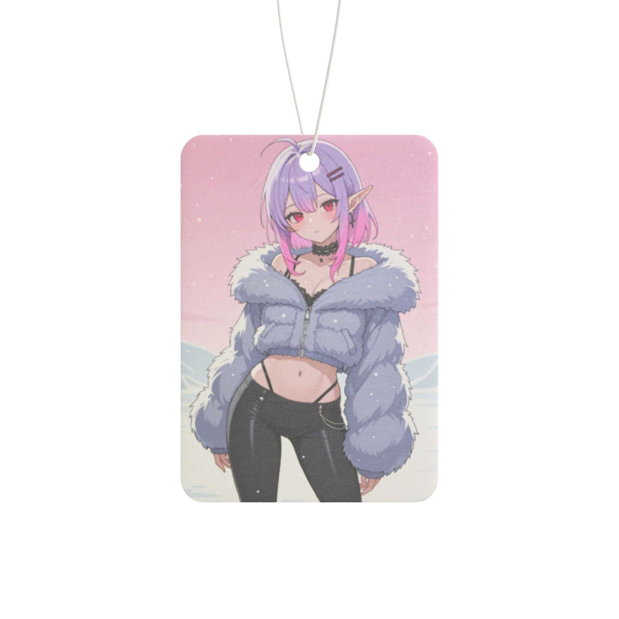 Pink Aesthetic Vaporwave Waifu Air Freshener