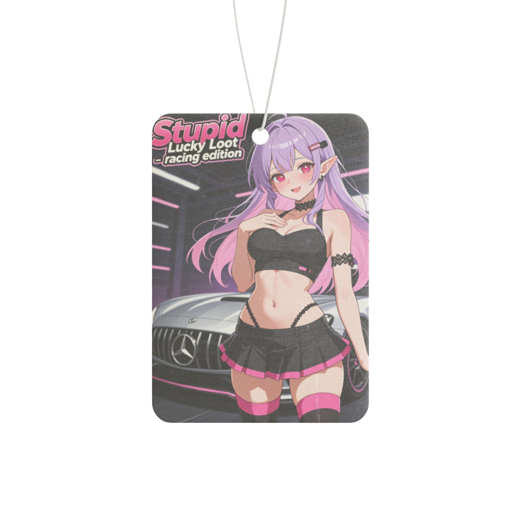 Anime Racing Girl Car Air Freshener