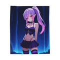 Twilight Waterfall Anime Elf —Velveteen Plush Blanket