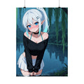 Rainy Day Anime Girl Poster