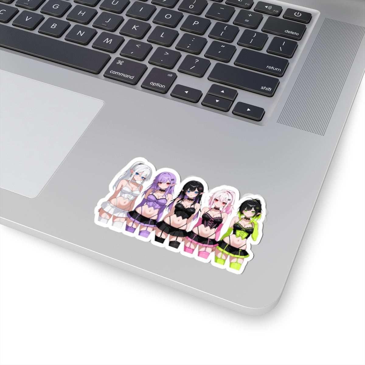 Stupid Lucky Girls Kiss-Cut Stickers