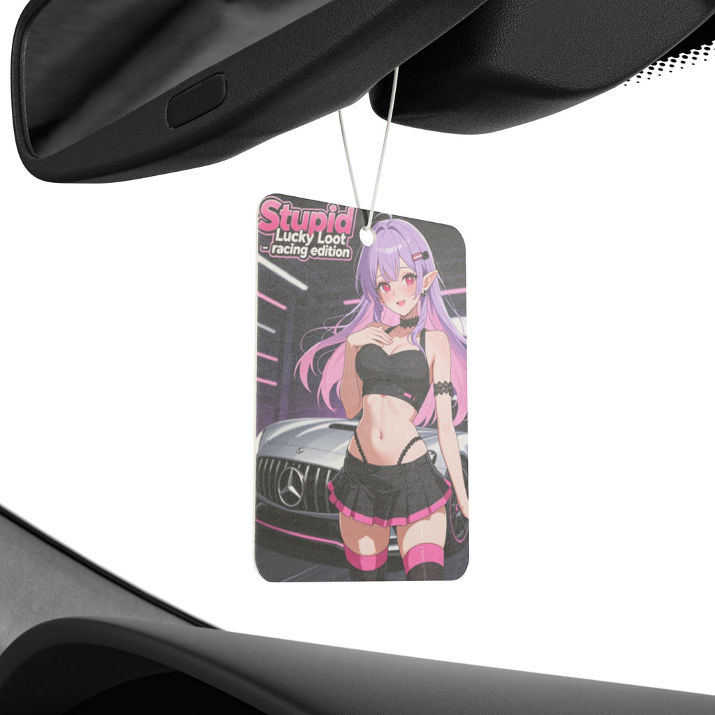 Anime Racing Girl Car Air Freshener