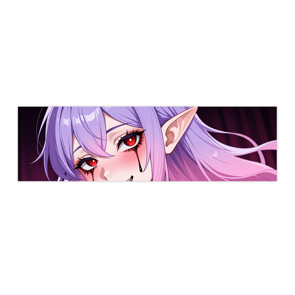 Anime Vampire Elf Peeker Sticker