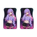 Purple Vampire Waifu Floor Mats (2x Front)