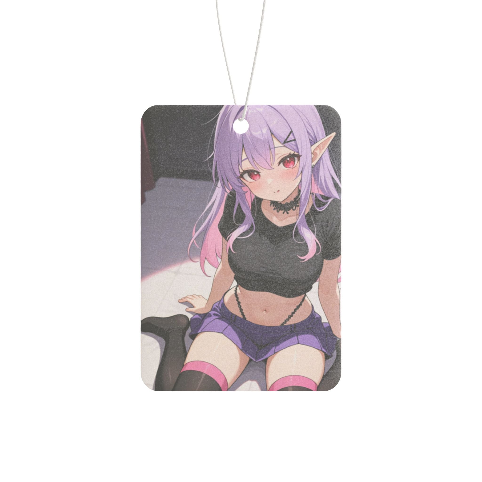Anime Elf Girl Car Air Freshener