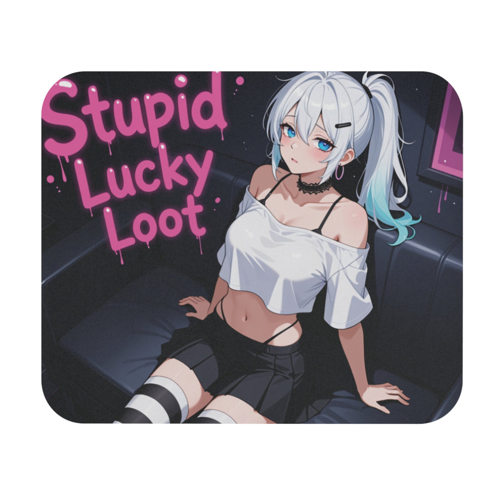 Anime Emo Girl Mouse Pad