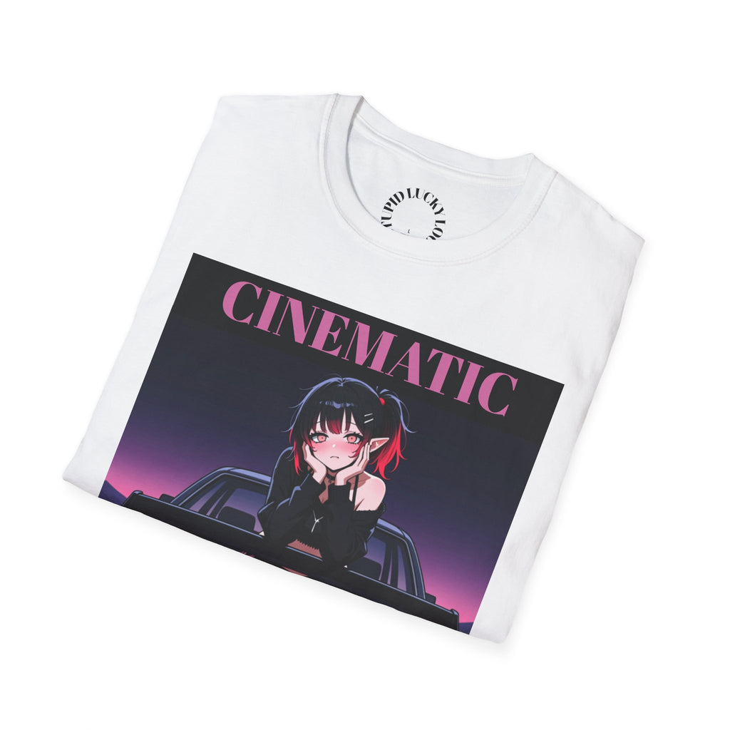 Cinematic Romance Anime T-Shirt