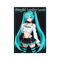 Miku Vocaloid Sticker